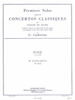 Cover Concerto no.8 pour violon et piano