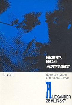Hochzeits-Gesang für Kantor, gem Chor und Orgel Partitur