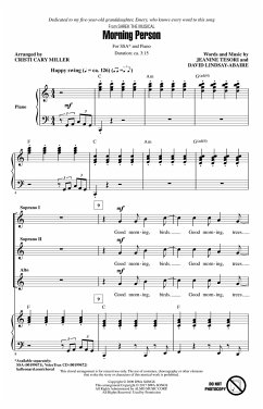 Cover Morning Person CD