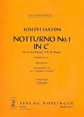 Notturno C-Dur Nr.1 Hob.II:25 für Orchester Stimmenstz