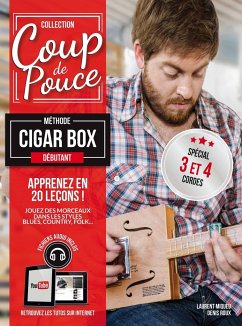 Cover COUPMF2880 Laurent Miqueu, Coup de pouce Cigar box (+Online Audio) Cigar Box Guitar