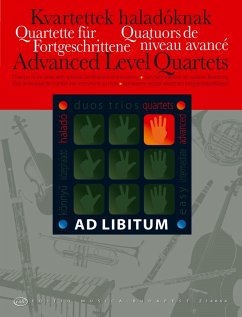 Quartette für Fortgeschrittene für 4 Instrumente (Ensemble) Partitur und Stimmen