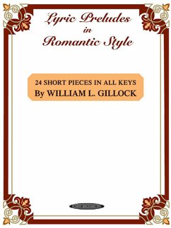 Cover Lyric Preludes In Romantic Style