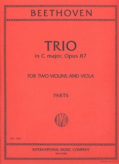 Cover Trio C major op.87 for for 2 oboes and englischhorn for 2 violins and viola parts