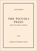 Aldo Clementi, Tre Piccoli Pezz Woodwind Ensemble Partitur-Set