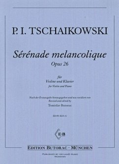 Serenade melancolique op.26 für Violine und Klavier Cover Serenade melancolique op.26 für Violine und Klavier