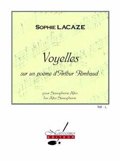 Cover 5 Voyelles pour saxophone alto