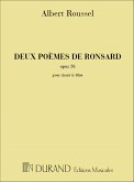 2 počmes de Ronsard op.26 pour chant et flűte