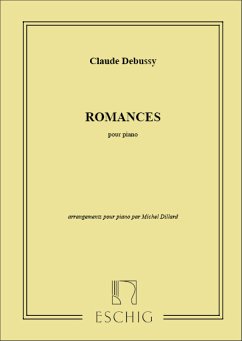 Claude Debussy, Romances Pour Piano Klavier Partitur