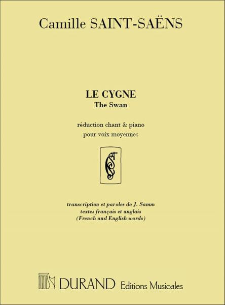 Le cygne pour chant et piano (fr/en) Le cygne pour chant et piano (fr/en)