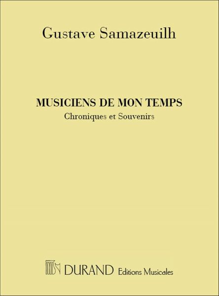 Samazeuilh Dukas Mus. Francais Music Education