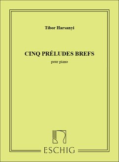Cover Harsanyi 5 Prelude Brefs Piano Piano