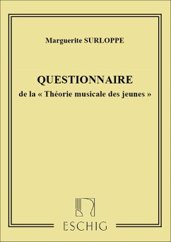 Cover Surloppe Theorie Musicale (Questionnaire Music Education