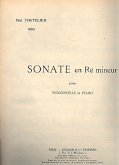 Sonate en ré minuer pour violoncelle et piano