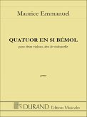 Emmanuel Quatuor A Cordes Poche Classical