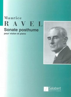 Cover Sonate posthume pour violon et piano