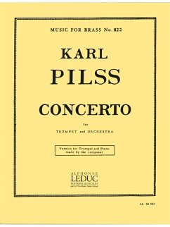 Cover PILSS TRUMPET CONCERTO TRUMPET AND PIANO MFB822