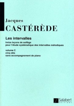 Cover Casterede Intervalles 5 Cles Vol.3 Sans Piano Education Musicale Music Education