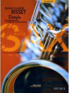 Cover Distyle (+CD) pour saxophone alto et dispositif électroacoustique partition