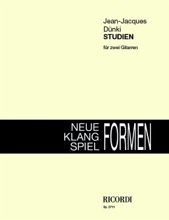 Studien für 2 Gitarren Spielpartitur