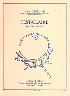 Cover Test-Claire pour caisse claire