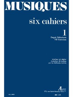 Cover LE PREV MUSIQUES VOLUME 1:DEGRE DEBUTANTS 118 EXERCICES