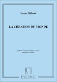 La creation du monde op.81a pour piano a 4 mains