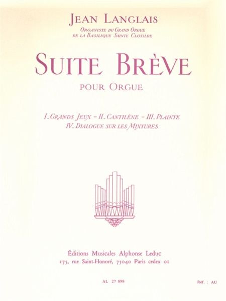 Suite brčve pour orgue Suite brčve pour orgue