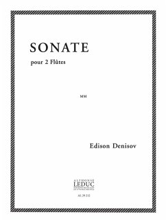 Cover Sonate pour 2 flűtes