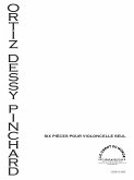 Six Pičces Pour Violoncelle Seul Cello Buch Six Pičces Pour Violoncelle Seul Cello Buch