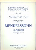 Capriccio fis-Moll op.5 für Klavier