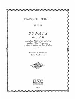Cover Sonate op.5,2 pour 2 flűtes ŕ bec soprano (ou fl, hautbois, vl) sans basse, partition