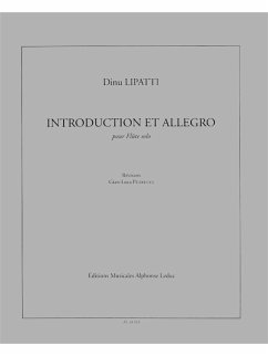 Introduction et Allegro pour flűte solo