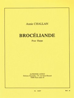 Cover Brocéliande pour harpe