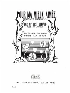 Cover Pour ma mieux aimée pour piano