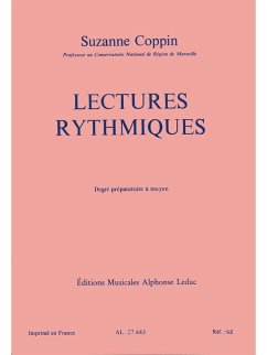 Cover COPPIN LECTURES RYTHMIQUES DEGRE PREPARATOIRE A MOYEN