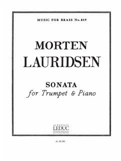 Cover LAURIDSEN SONATA TRUMPET AND PIANO MFB819