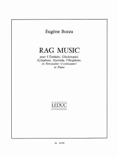 Cover BOZZA RAG-MUSIC PERCUSSION ET PIANO