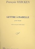 Lettre ŕ Isabelle für Harfe