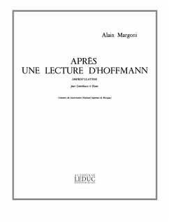 Cover MARGONI APRES UNE LECTURE D'HOFFMANN CONTREBASSE (A CORDES) ET PIANO