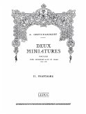 Phantasme op.143,2 saxophone alto et piano 2 miniatures faciles op.143