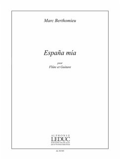 Cover Espana mía pour flűte et guitare