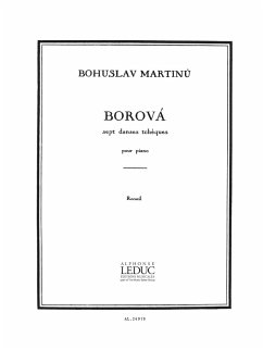 Cover Boravá 7 danses tchčques pour piano