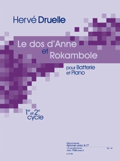 Cover DRUELLE DOS D'ANNE ET ROKAMBOLE BATTERIE ET PIANO