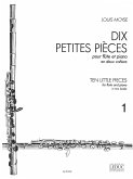 10 petites pičces op.37 vol.1 (nos.1-5) pour flűte et piano