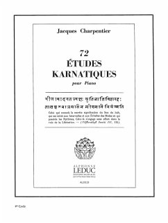 Cover 72 etudes karnatiques vol.4 (nos.19-24) pour piano