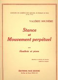 Stance et mouvement perpétuel pour hautbois et piano