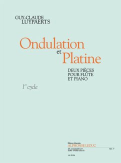 Cover Ondulation et Platine pour flute et piano