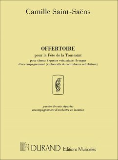 C. Saint-Saens Offertoire Choeur-Org. Choir Cover C. Saint-Saens Offertoire Choeur-Org. Choir