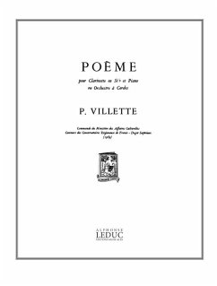 Cover POEME POUR CLARINETTE ET PIANO (OU ORCH. A CORDES)